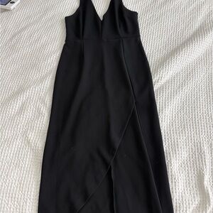 Abercrombie & Fitch Black Backless Dress